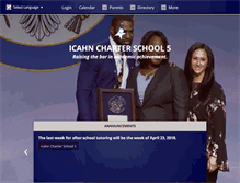 Tablet Screenshot of icahncharterschool5.org